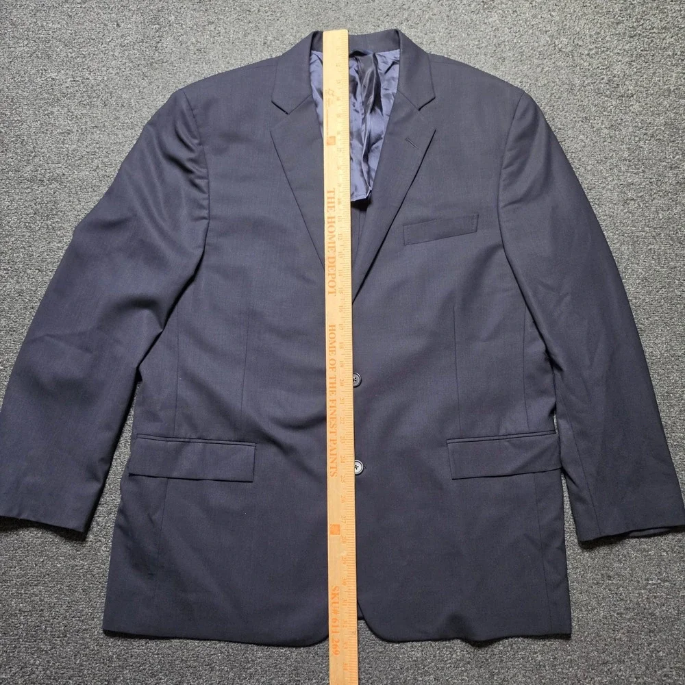 Brooks Brothers Blazer Navy Mens 46R Regent BrooksCool Travel Wool Sport Coat